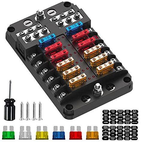 12v fuse distribution box|12v fuse blocks for sale.